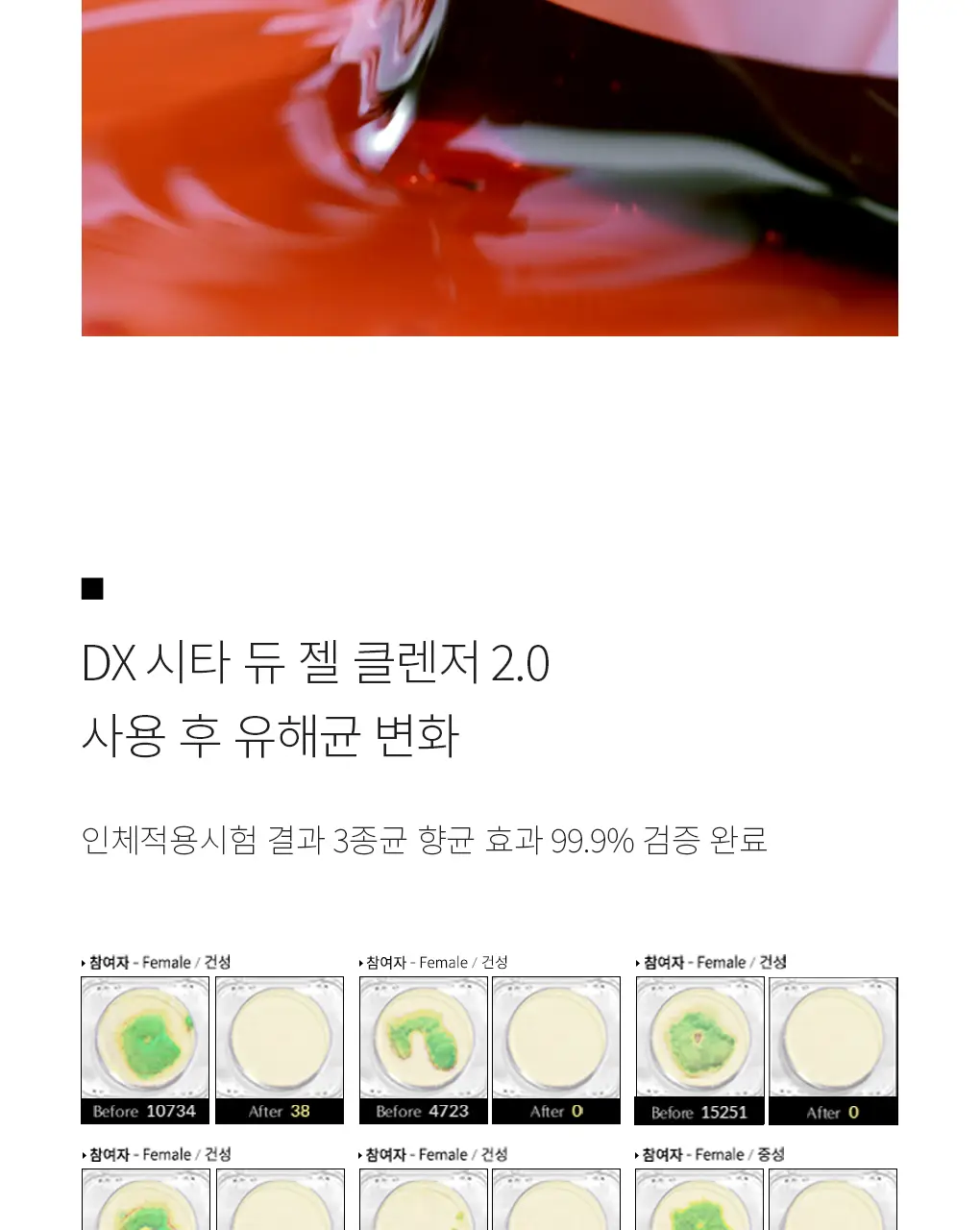 [균제거 클렌저] 디마르3 DX 시타 듀 젤 클렌저 2.0 225g 상세페이지 6